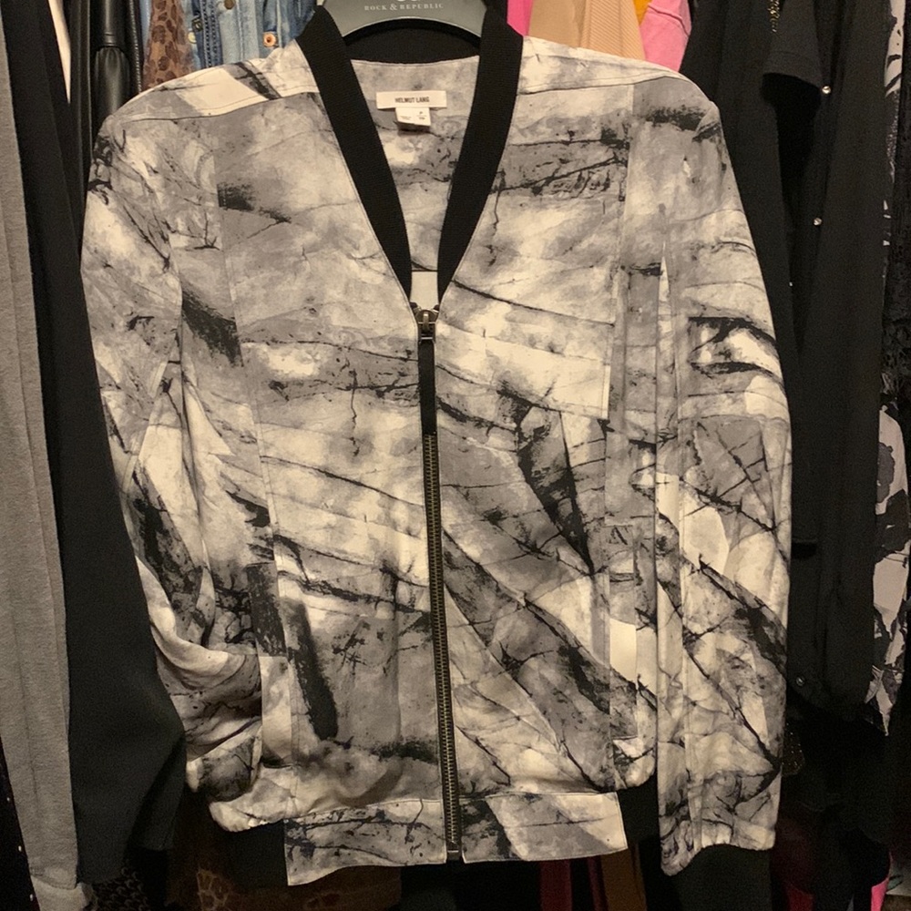 Euc Helmutlang Silk Bomberjacket - image 1